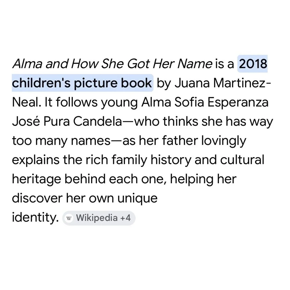 Tonies Alma and How She Got Her‎ Name Audiobook Character Figure English Spanish